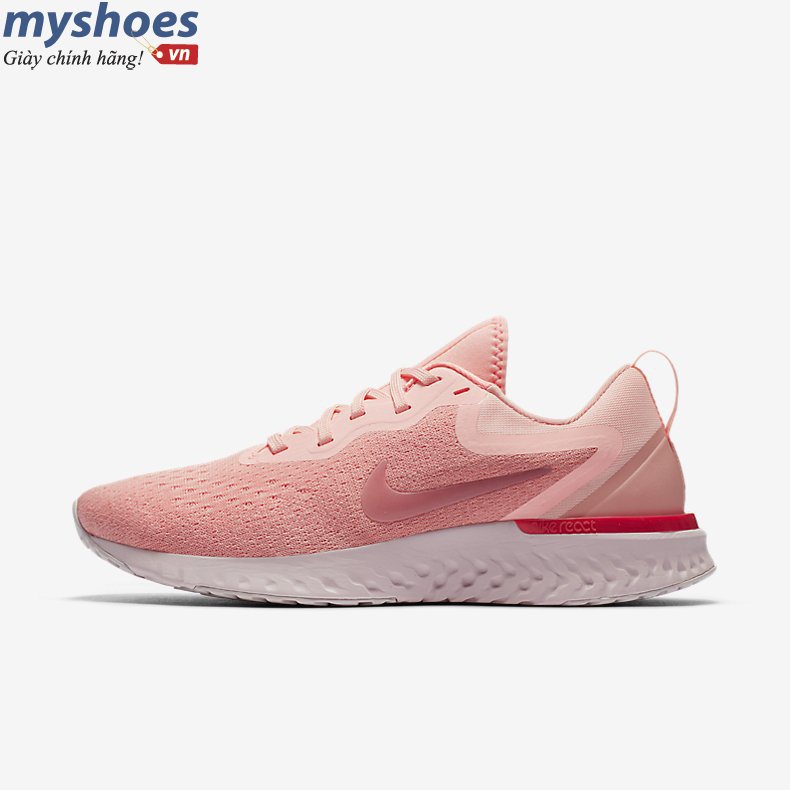 Giày Nike Odyssey React Nữ - Hồng Đỏ 